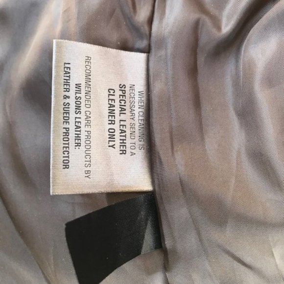 Wilson leather vintage motorcycle jacket - Picture 14 of 14